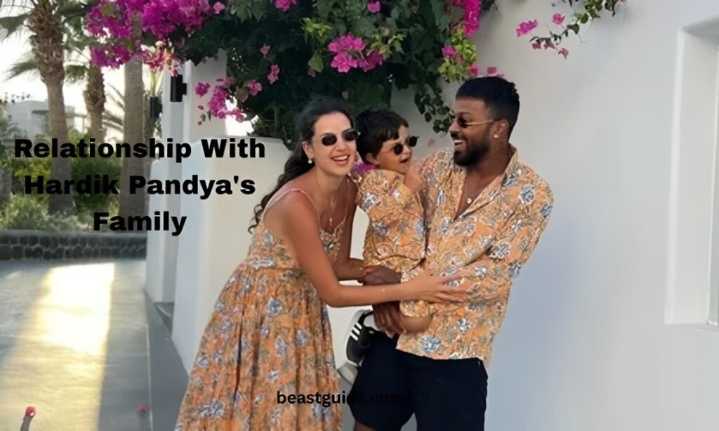Relationship With Hardik Pandya's Family
